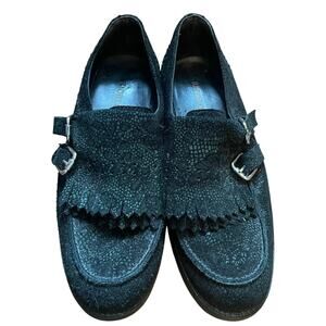 Rachel comey loafer 6.5 - green suede lace